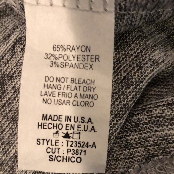 Jules and James Long Full Gathered Sleeves Top - Picture 7 of 7